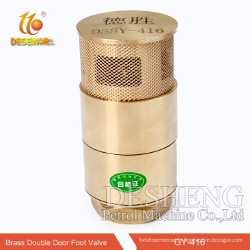 Brass Double Poppet Foot Valve